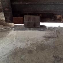 Concrete Bog Floor repair